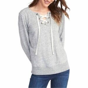 Old Navy Gray Pullover size Large